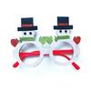 Creative Christmas Glasses - Santa, Snowman, Antlers for Adults & Kids