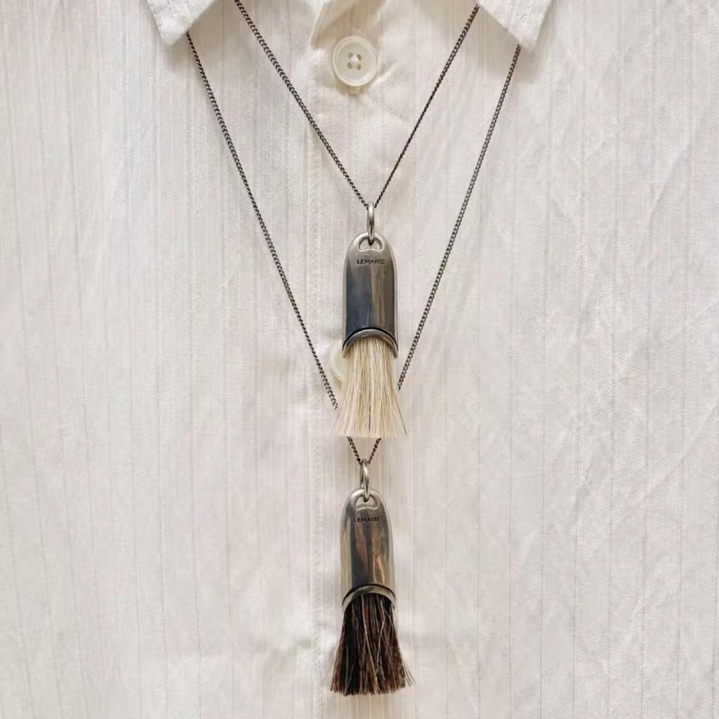 Autumn/Winter Blogger Style Tassel Horsehair Pendant Necklace