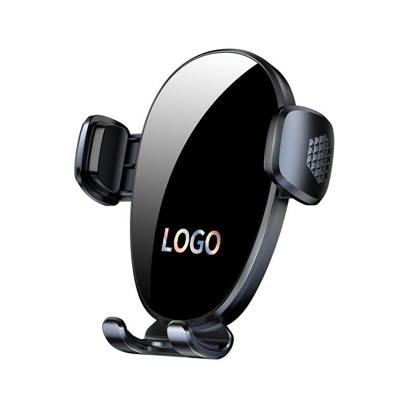 Dedicated Car Phone Holder with Mechanical Clamping for Navigation Stabilization