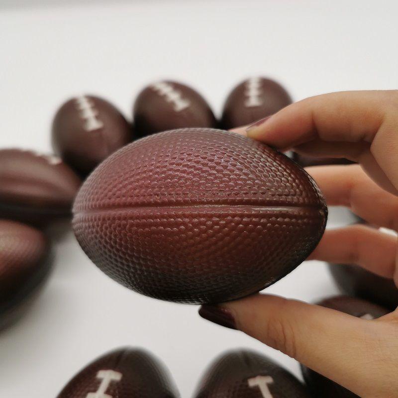 9cm Mini Schaumstoff American Football Rugbybälle Sicherheit für Kinder Kinder Familie Outdoor-Spiele Kindergartenspielzeug Schneller Rückprall