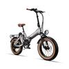 MIHOGO ONE Electric Bike 48V 13Ah+16Ah Battery, 750W Motor, Hydraulic Disc Brakes, 20*4.0 Inch Tires, 270KM Range, IP65 Waterproof E-Bike