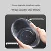 Disposable Black Square Meal Prep Boxes with Lids