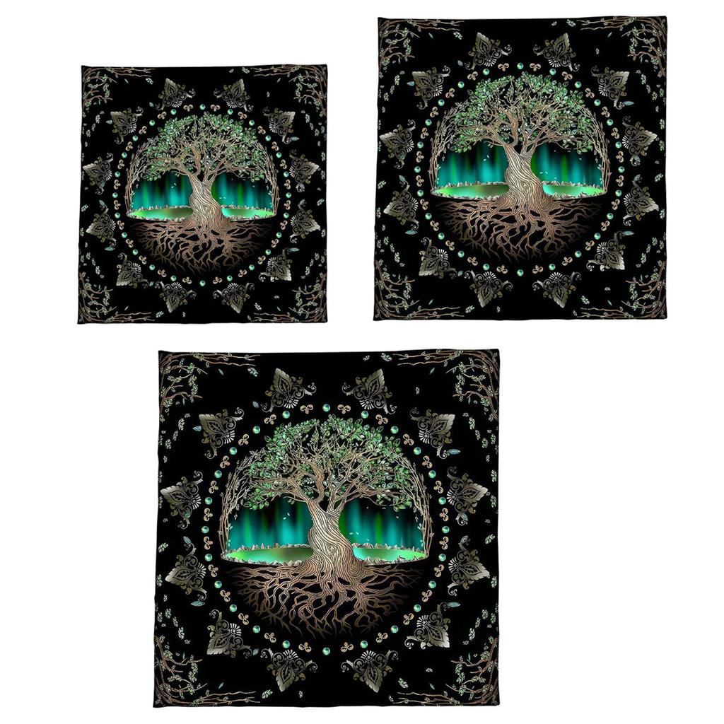 Tarot Obrus Drzewo Życia Astrologia Ołtarze Tkanina Wróżby Karty Obrus Gobeliny Dekoracje Czarostwo Dostawy