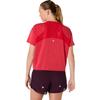 Running Wear NAGINO RUN SS TOP 2012D543 600 L [ASICS] Women's (SPEED RED)