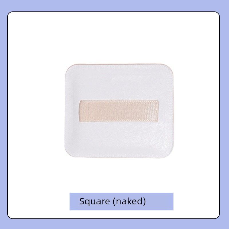 

Пуховка для пудры из хлопка Мягкая Треугольная круглая Спонж Пудра для лица Пудра Стойкий макияж Пуховка для макияжа Инструменты для макияжа 1 square (naked)