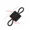 Tactical Ribbon Buckle Binding Retainer Outdoor Bag Fixing Accessory Replacement for Elastic Rope Webbing Buckle