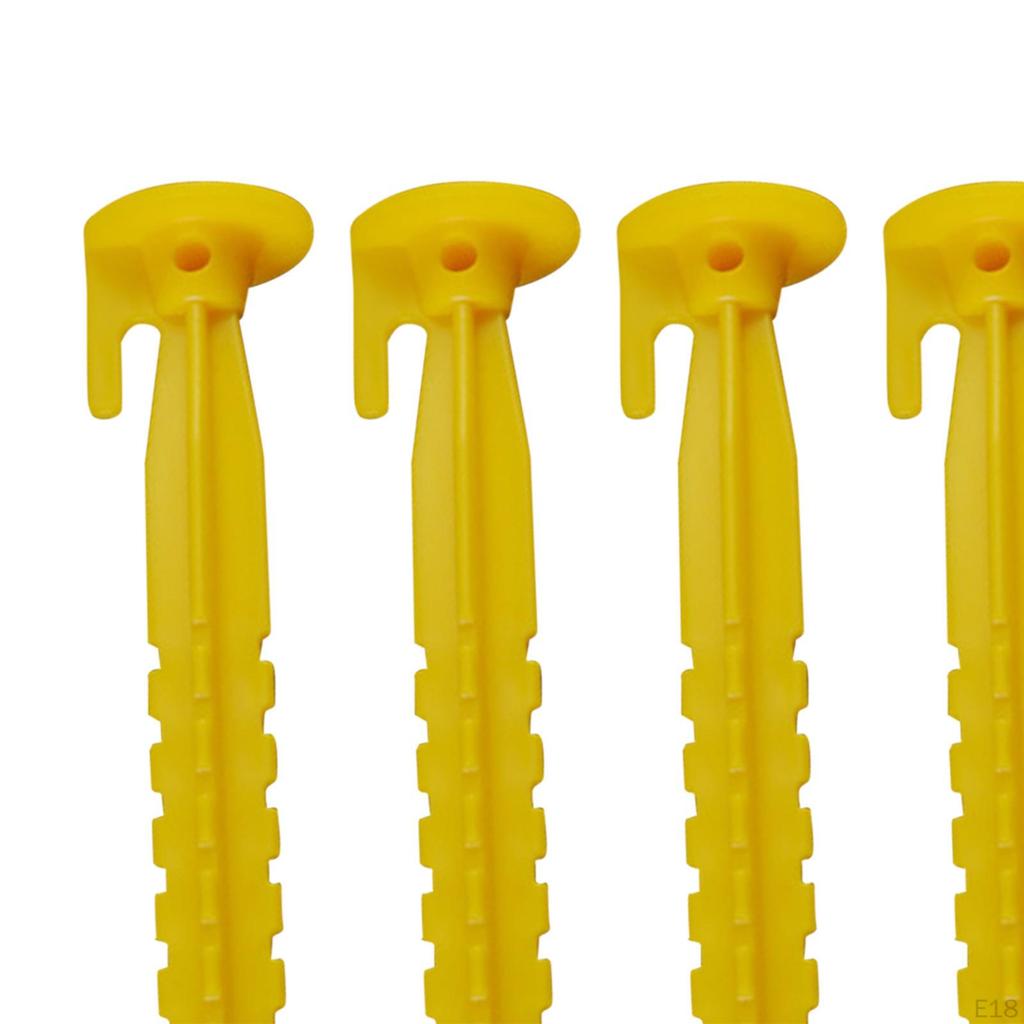 5 Pack of Ground Pegs for Tents, Ideal Camping And Gardening