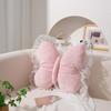Nordic Butterfly Cushion Pillow With Plush Cover For Bed Lounge Decor