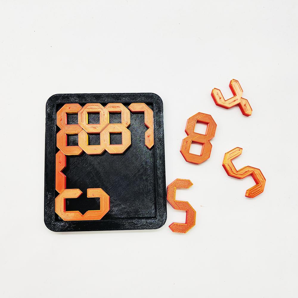 Brain Teaser Puzzle Game - Challenging Number Decryption for Adults & Kids