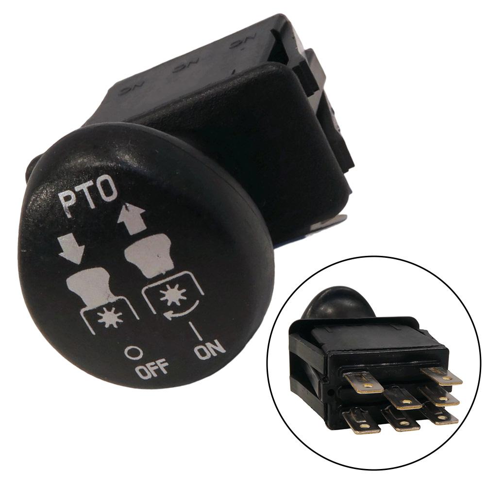 PTO Switch for Cadet For RZT42 For RZT50 For RZT54 Lawn Mower Replacement Part with 7 Terminal 2 Position Design