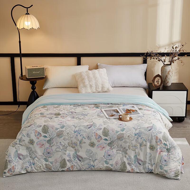 

Bijiaman BGM-B2559 Anti-Mite Rapid Warmth Volcanic Fleece Quilt