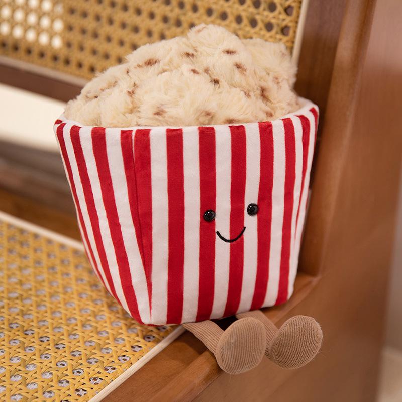 Creative Cute Pendant Bread Story Plush Toy Snack Pillow