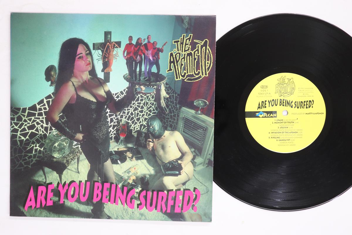 

10inch Record APEMEN Are You Being Surfed 1063LP VULCAN 1994 Netherland Rock Used