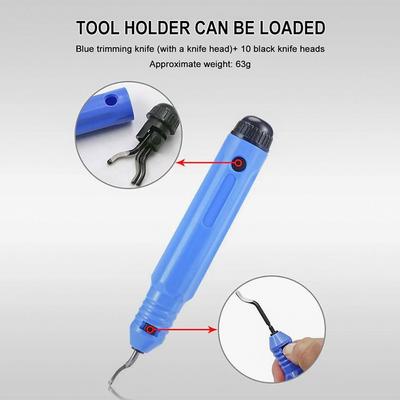 New NB1100 Hand Trimming Cutter Chamfer Trimming Removal Waste Edge Tool Deburring Scraper Plastic Aluminum Alloy Edge Scraper