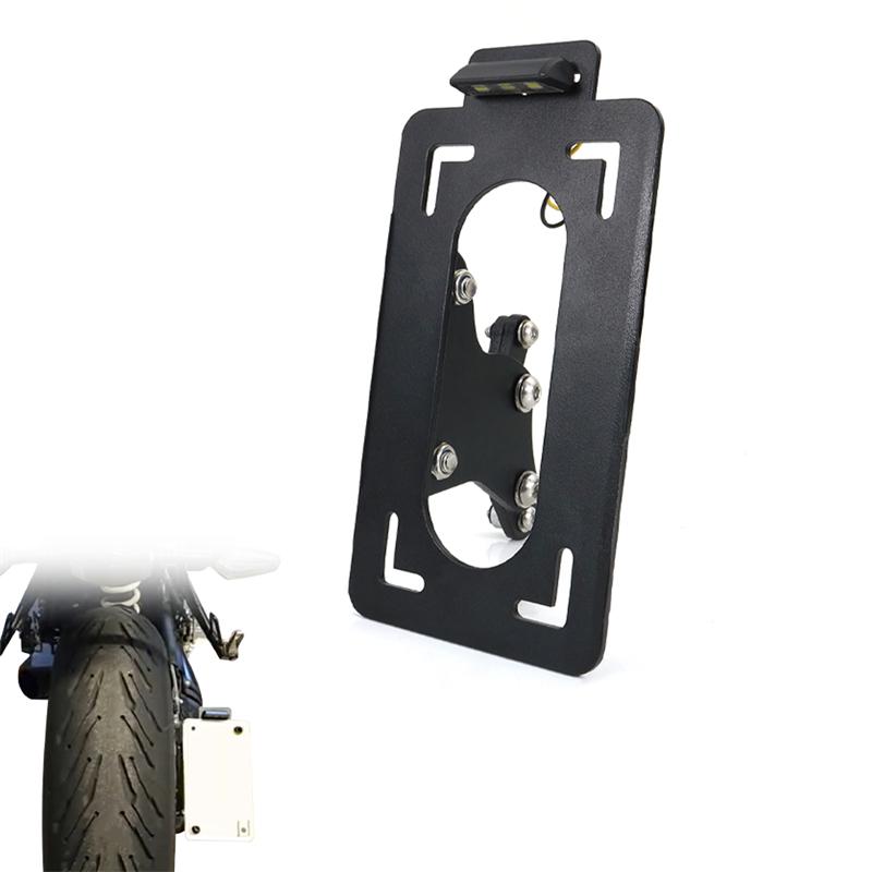 Fit For BMW R Nine T Scrambler 2014- R NineT 100 Year Edition Motorcycle Side License Plate Holder Fender Eliminator Kit