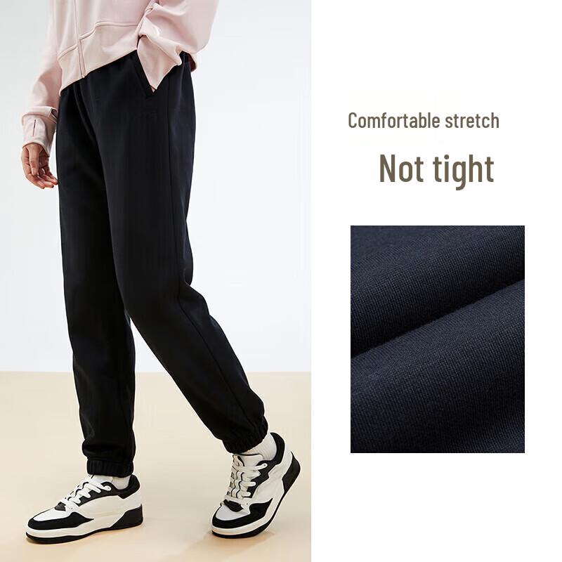 Anta Women's Fleece-Lined Casual Sweatpants