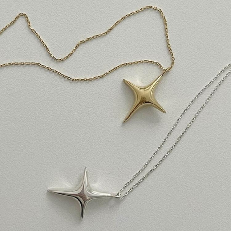 10xNecklace Making Awn Star Bead for DIY Necklace Jewelry Making Bead with Hole