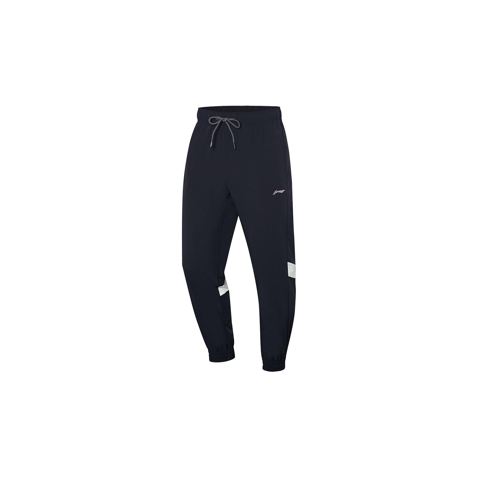 Li-Ning Casual Pants Black White Men s AYKT033-2 M