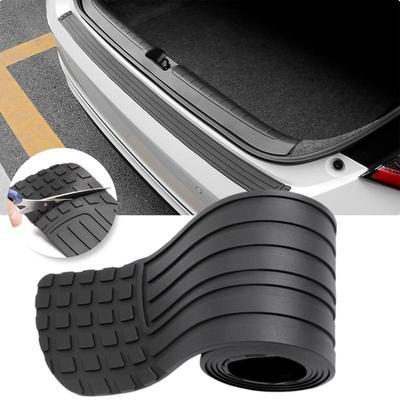 PVC Prah Dveří Ochrana Nosiče Hrana Nárazníku Ochranná Lišta Styling Auta Antikolizní Páska Nálepka Příslušenství Pro SUV Dodávku 104*8.5cm