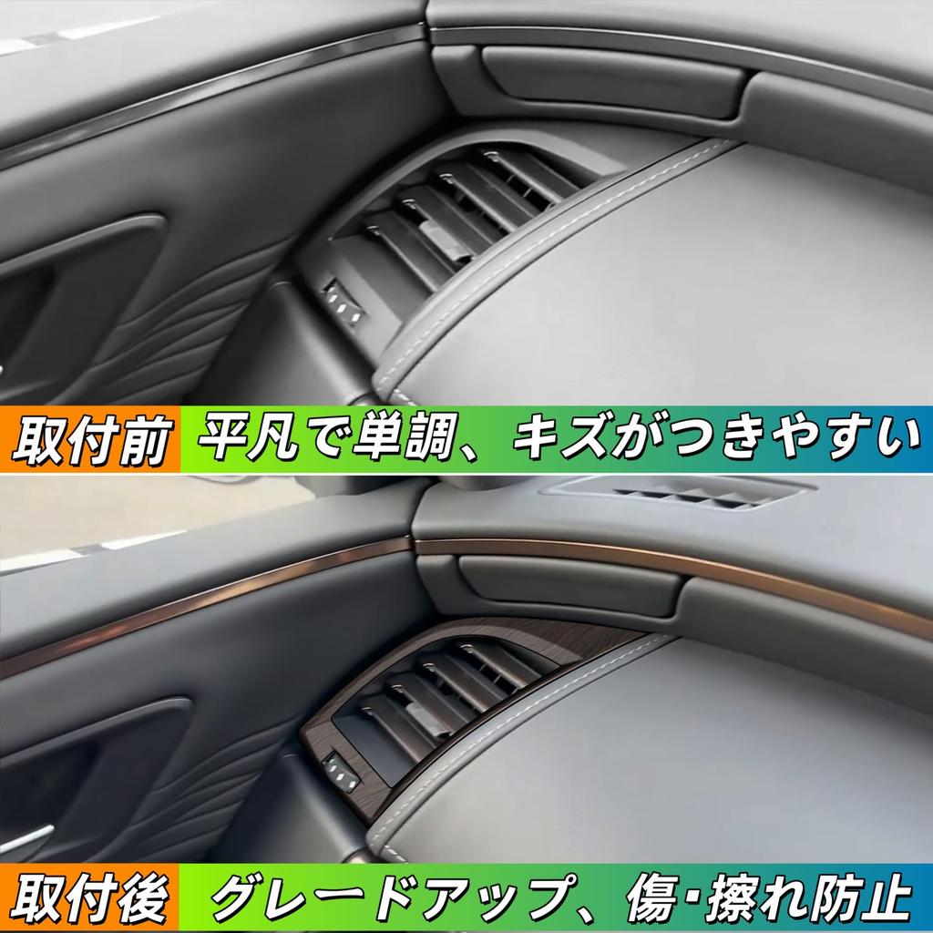 Kylorune Compatible with New Vellfire 40 Series Alphard Goods Accessories Parts Vent Panel Cover