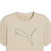 Puma Ss25 Brand Logo Round Neck Drop Shoulder Short Sleeve T-Shirt Men Tops Beige 527343-68