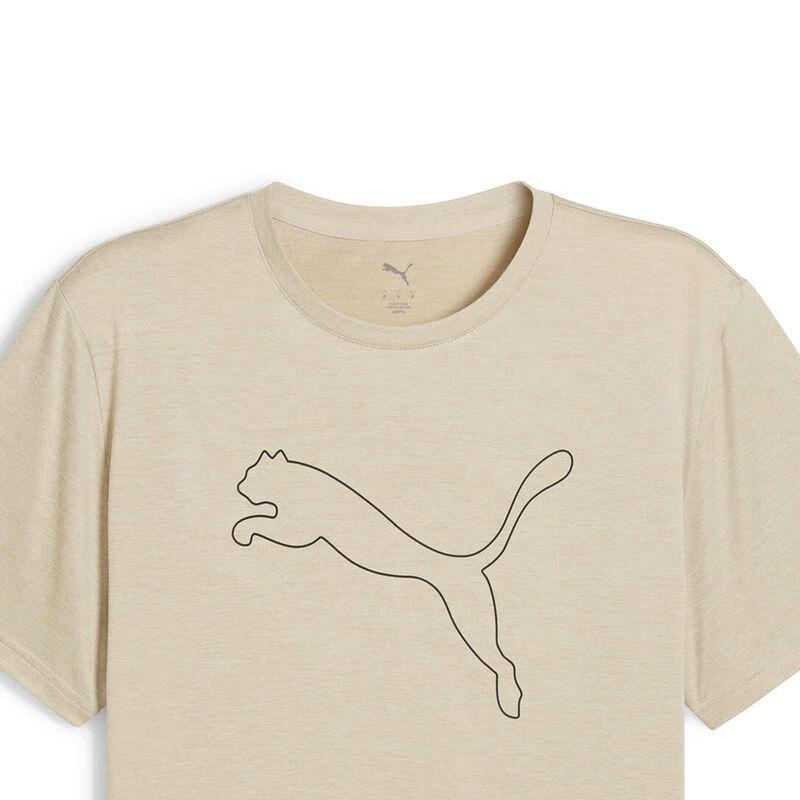 Puma Ss25 Brand Logo Round Neck Drop Shoulder Short Sleeve T-Shirt Men Tops Beige 527343-68