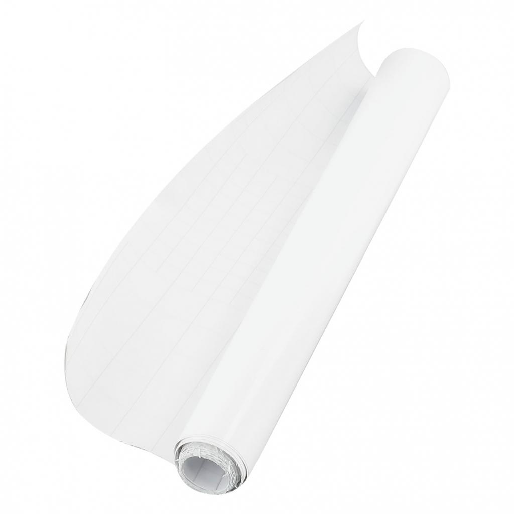 30*150CM Autoaufkleber Glänzend Weiß Vinylfolie Wrap Wasserdicht UV-beständig