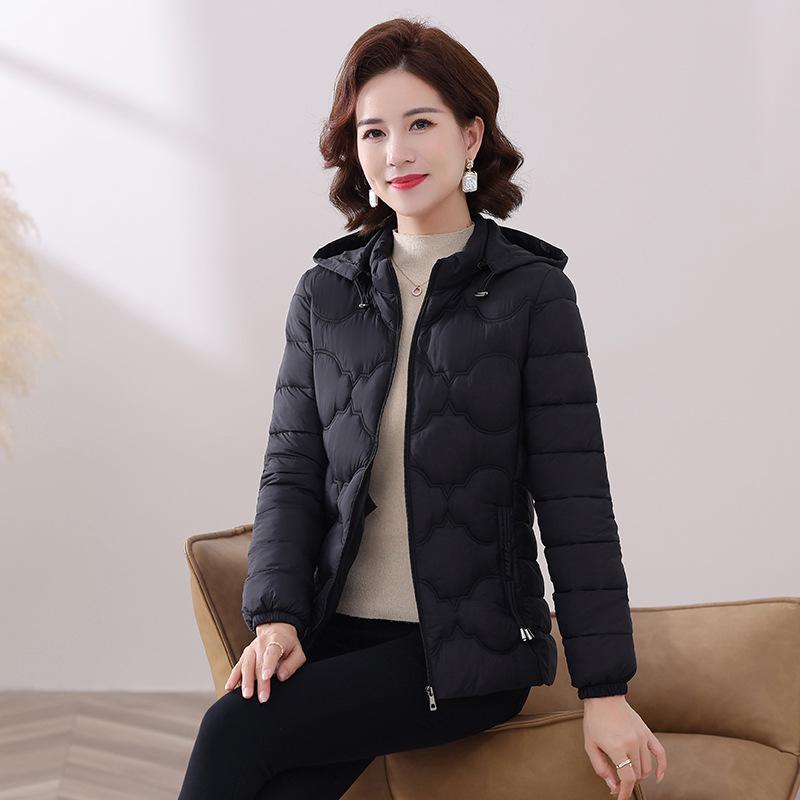 Down cotton short light and thin cotton-padded jacket fashionable foreign style thickened cold and warm Korean version cotton-padded jacket new