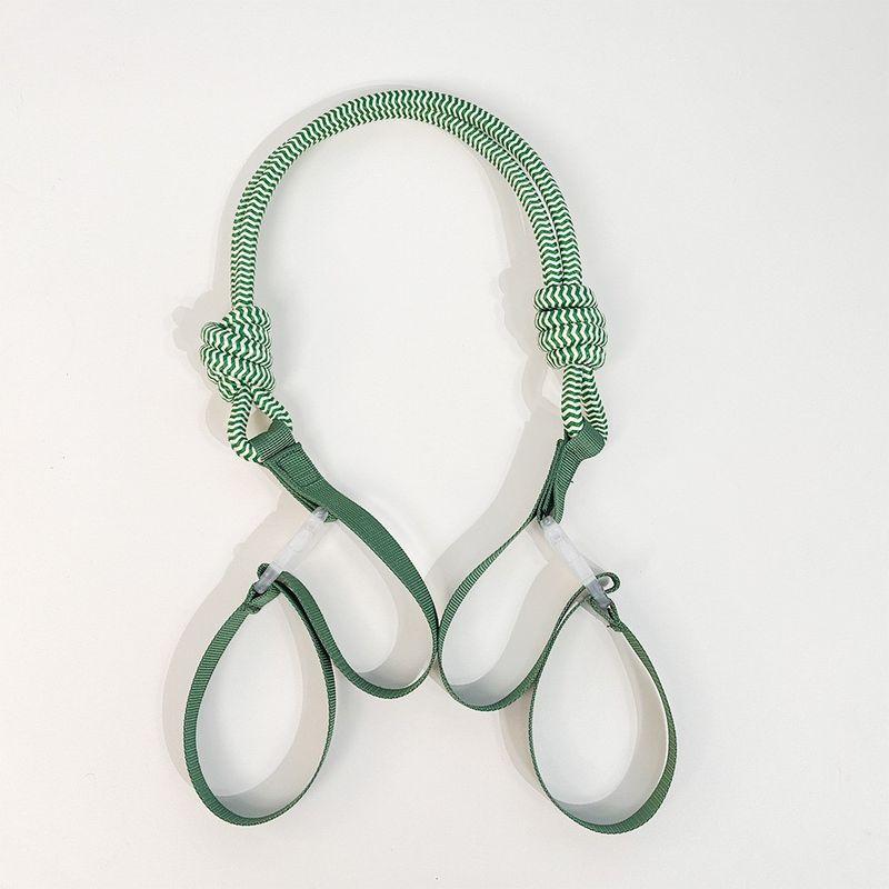 

Ball Chain Bag Same Style as Gao Yuanyuan s Shopping Bag Rope Long Diagonal Shoulder Strap Extension Neutral Detachable Green Stripes shoulder strap