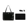 Women's Lolita Fashion Ita Bag Japanese Style Kawaii Shoulder Messenger Crossbody Bags Transparent Front Pocket DIY Tote Handbag