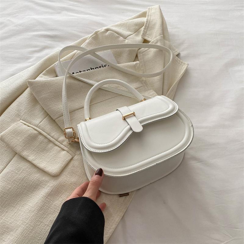 Νέα μοντέρνα ανοιξιάτικη τσάντα χιαστί με έναν ώμο, κορεατική έκδοση, απλή, μικρή, τετράγωνη τσάντα, γυναίκες, απλή, casual τσάντα