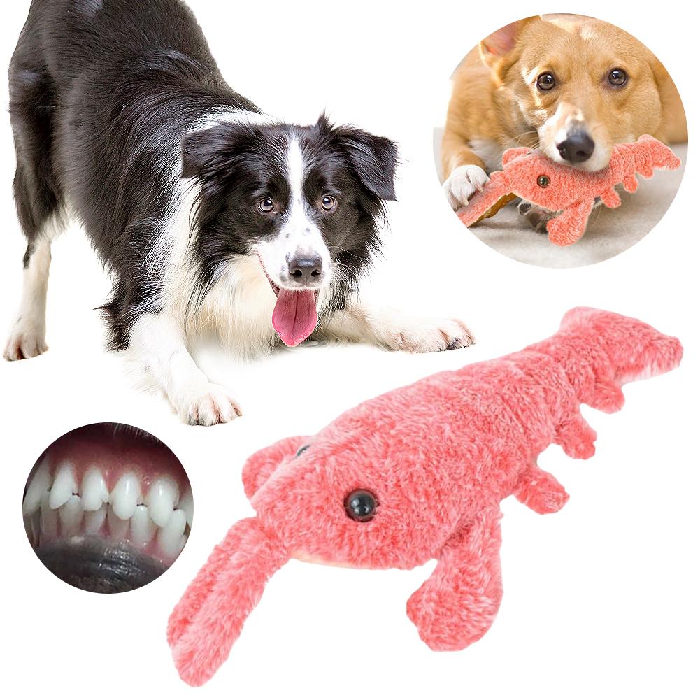 Funny Interactive Dog Interactive Dog To Keep Them Busy Floppy Lobster Pet Squeak for Medium Dogs Teething Accessories