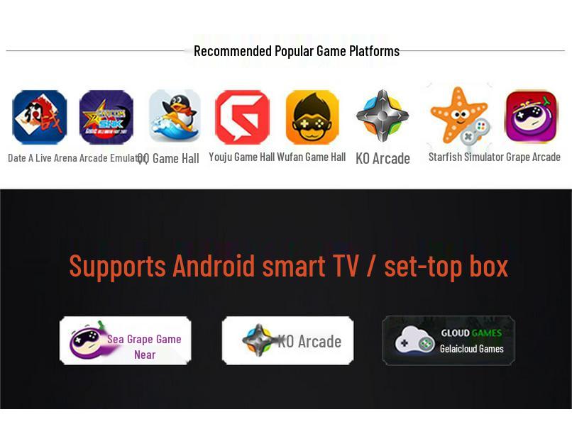 Laishida 0082 Zwei-Spieler Arcade Joystick: King of Fighters & Street Fighter PS4 Fighting Game Maschine