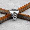 Norse Mythology Rune Ring Viking Bear Paw Stainless Steel Mens Rings Punk Hip Hop Rock for Male Boyfriend Jewelry Gift