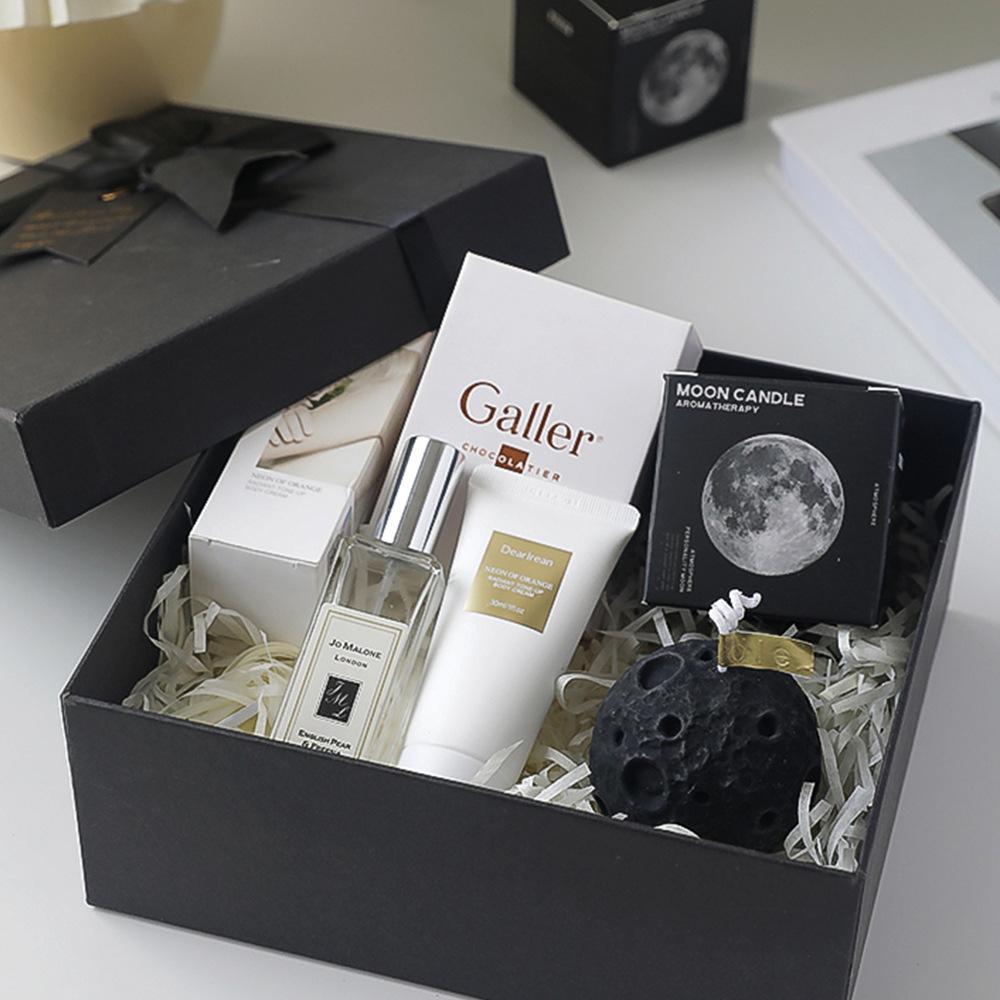 Moon Scented Candle DIY Creative Black Spherical Fragrance