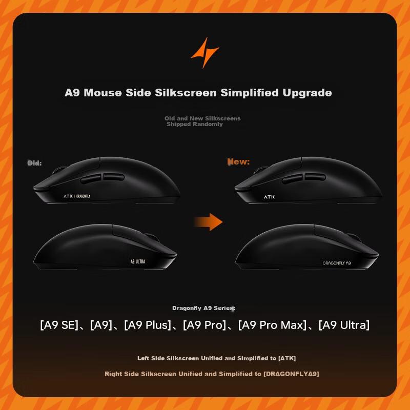 ATK Kabellose Maus, Gaming-/Büromaus, Kabelgebunden/Bluetooth/2,4G Drei-Modus, Leicht, Weiß