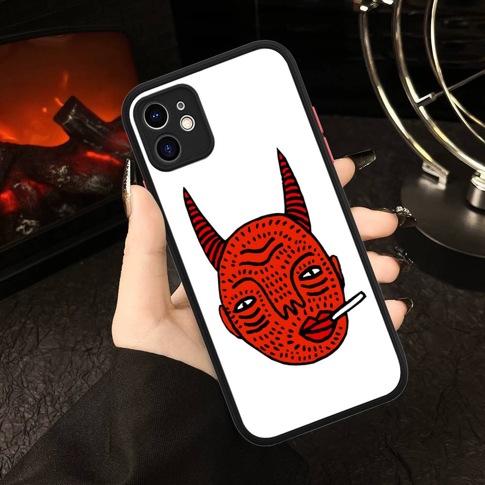 Polly Nor Print Phone Case For IPhone 16 15 14 11 12 13 Pro Max X Plus XS MAX Translucent Matte Cover