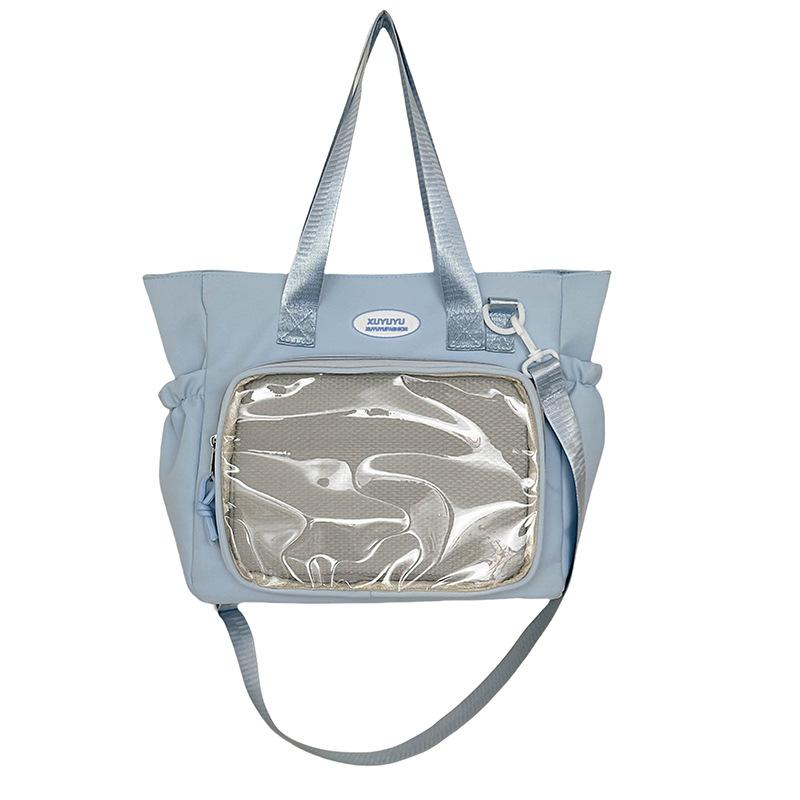 Japanese Ins College Large Capacity Tote Bag Bar Chi Zhaban Pain Bag Bag Tutorial Bag