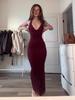 2026 Spring European & American Women's V-Neck Sleeveless Slimming Sexy Dress