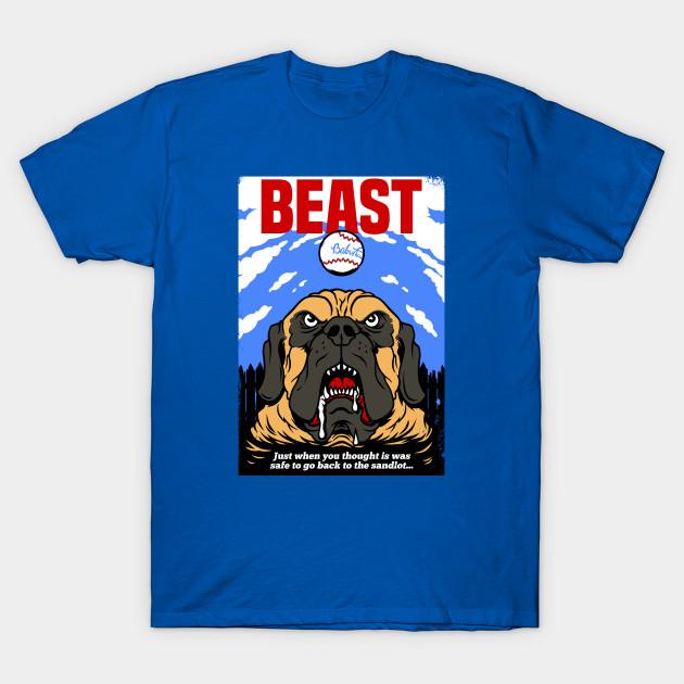 

Men Black Print T-shirt Beast No-Cut Transfer Paper Print Cotton Tshirt M королівський синій колір