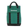 New Reebok Fabric Backpack Sports Bag Medium Size Unisex Black/Green RB240051M