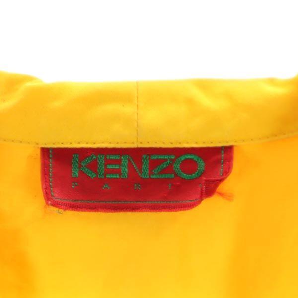 KENZO made in Japan Long sleeve sailor collar shirt M yellow Women Used