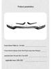 Mercedes-Benz C-Class W205 C63 Carbon Fiber Front Lip & Side Skirts Bumper Diffuser Spoiler