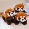 Cute Cute Brown Raccoon Doll Plush Toy Doll Children Sleeping Pillow Rag Doll Girl Gift