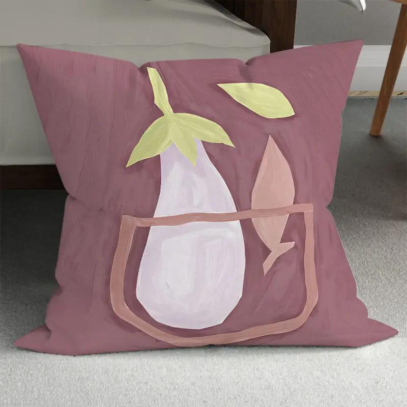 Bedroom Pillowcase Cute Summer Sunflower Decorative Flower  Living Room Bed Sofa Office Chair