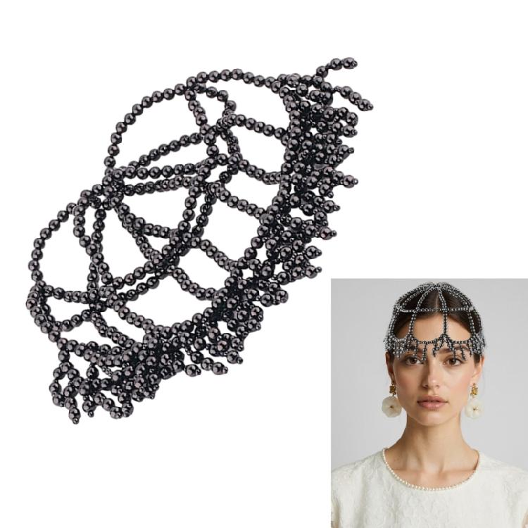 Sophisticated Pearls Bridal Hat Romantics Celebration Headpiece Elegant Headwear for Dance Parties and Celebration Event