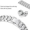 Luxury Stainless Steel Band For Redmi Watch 6 5 4 Diamond Strap For Xiaomi Mi Band 8Pro 9Pro Wristband Women Bling Bracelet Band