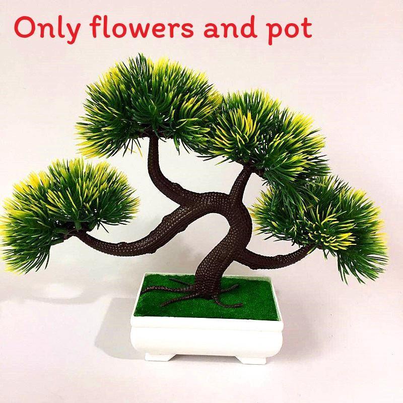 

Коготь Имитация Дракона Сосна Хуаншаньская Зеленые Растения В Горшках Настольный Декор GreenYellow Striped