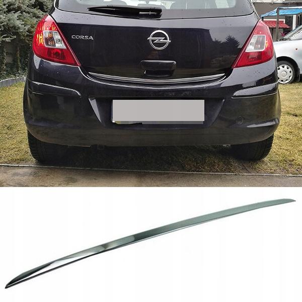 Opel Corsa D 06- Chrome Trim for the Tailgate