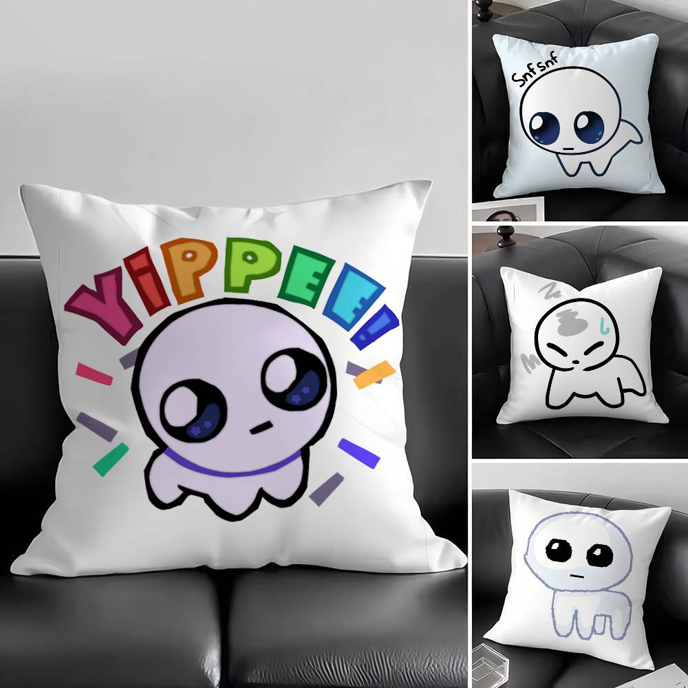 1pc Tbh Creature Pillow Case Square Bedroom Sofa Leisure Comfort Cushion Car Living Room Home Decoration